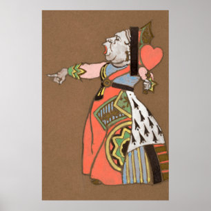 Poster Alice and Wonderland Forest Character Painting-12