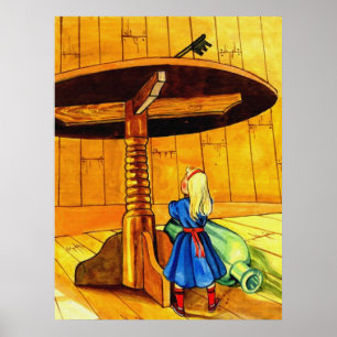Poster Alice Au Pays Des Merveilles