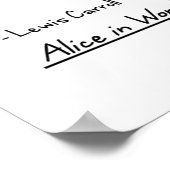 Poster Alice au pays des merveilles (Coin)