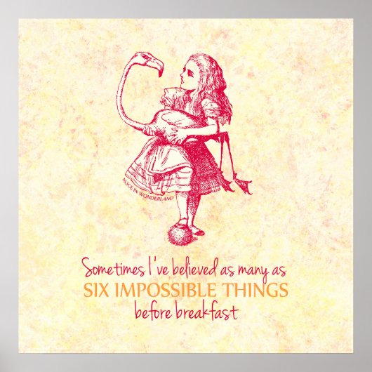 Poster Alice au pays des merveilles (Devant)