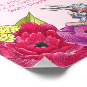 Poster Alice au pays des merveilles 1er anniversaire (Coin)
