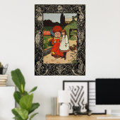 Poster Alice Au Pays Des Merveilles Avec La Reine (Bureau à domicile)