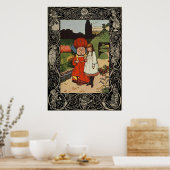 Poster Alice Au Pays Des Merveilles Avec La Reine (Cuisine)