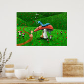 Poster Alice au pays des merveilles - Conseils d'une chen (Cuisine)