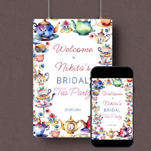 Poster Alice au pays des merveilles douche nuptiale signe