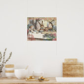 Poster Alice au pays des merveilles Fête du thé (Cuisine)