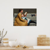 Poster Alice Au Pays Des Merveilles~George Dunlop Leslie (Cuisine)