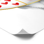 Poster Alice au pays des merveilles Héraut de lapin blanc (Coin)