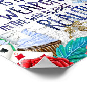 Poster Alice au pays des merveilles - Imagination (Coin)