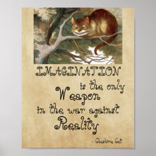 Poster Alice au pays des merveilles - IMAGINATION CAT 186