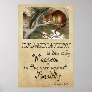 Poster Alice au pays des merveilles - IMAGINATION CAT 186