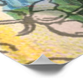 Poster Alice au pays des merveilles Lapin de Cheshire cla (Coin)