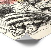 Poster Alice au pays des merveilles "Le monde de moi-même (Coin)