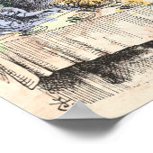 Poster Alice au pays des merveilles "Les choses les plus  (Coin)