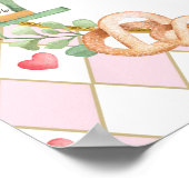 Poster Alice au pays des merveilles Mad Tea Fête d'annive (Coin)