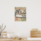 Poster Alice au pays des merveilles Mad Tea Party Art (Cuisine)