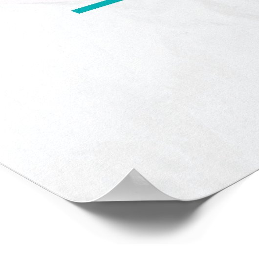 Poster Alice au pays des merveilles - Nous sommes tous mo (Coin)