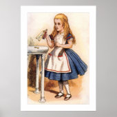 Poster Alice au pays des merveilles Potion de boisson (Devant)