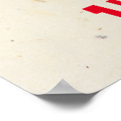 Poster Alice au pays des merveilles - Reine des Coeurs (Coin)