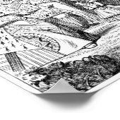 Poster Alice au pays des merveilles : Reine des Coeurs et (Coin)