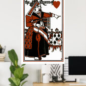 Poster Alice Au Pays Des Merveilles ; Un Jeu. Reine des C (Bureau à domicile)