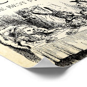 Poster Alice au pays des merveilles - Vous êtes entièreme (Coin)