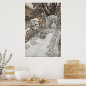 Poster Alice au Tea Party de Mad Hatter (Cuisine)