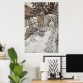 Poster Alice au Tea Party de Mad Hatter (Bureau à domicile)