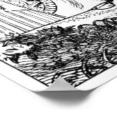 Poster Alice avec la Reine Rouge (Coin)