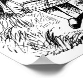 Poster Alice avec le cochon (Coin)