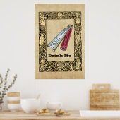 Poster Alice - Buvez Moi 1865 (Cuisine)