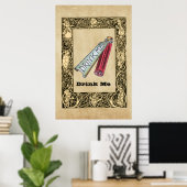 Poster Alice - Buvez Moi 1865 (Bureau à domicile)
