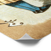 Poster Alice - Cheshire Cat 1890 - NOUS SOMMES TOUS MAD I (Coin)