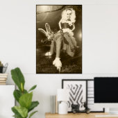 Poster Alice en Terre Brute (Bureau à domicile)