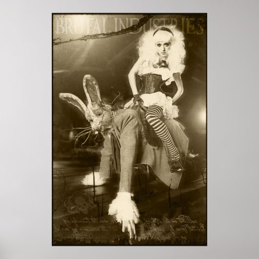 Poster Alice en Terre Brute (Devant)