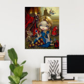 Poster Alice et Bosch Monsters ART IMPRIMER Wonderland (Bureau à domicile)