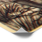 Poster Alice et la chenille par Arthur Rackham (Coin)