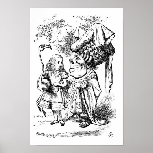 Poster Alice et la duchesse (Devant)