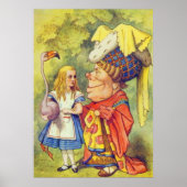 Poster Alice et la duchesse Couleur complète (Devant)