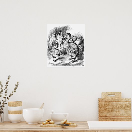 Poster Alice et le Dodo (Cuisine)