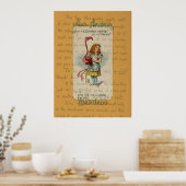 Poster Alice et le Flamant rose (Cuisine)