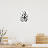 Poster Alice et le Flamant rose (Cuisine)