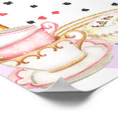 Poster Alice in Onederland, 1st birthday welcome sign (Coin)