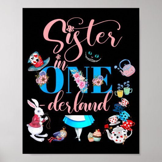 Poster Alice In Onederland Family Sister Of The Birthday (Devant)