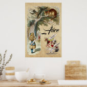 Poster Alice in Wonderland Art Print, Herald - ALICE (Cuisine)
