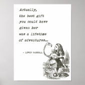 Poster Alice In Wonderland - Devis Aventure Flamant rose (Devant)