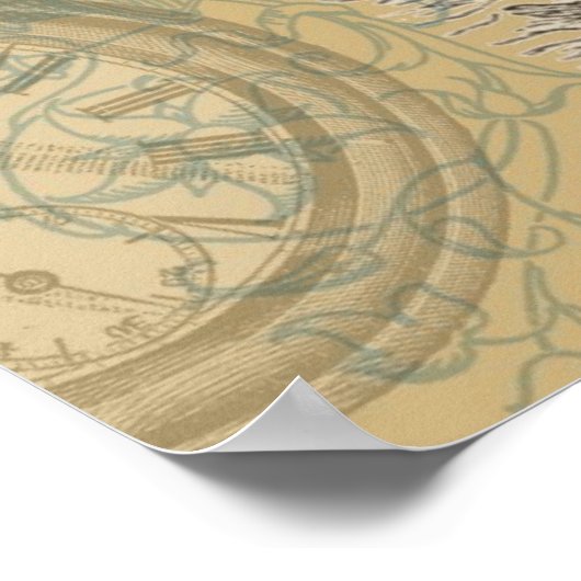 Poster Alice in Wonderland Flamingo Classic (Coin)