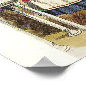 Poster Alice in Wonderland Imprimer BOIRE MOI POISON (Coin)