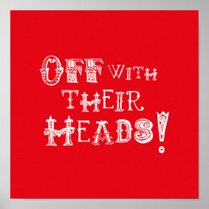 Poster Alice In Wonderland Imprimer - Hors de la tête!