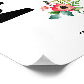 Poster Alice in Wonderland Wall Art, Citation de thé (Coin)